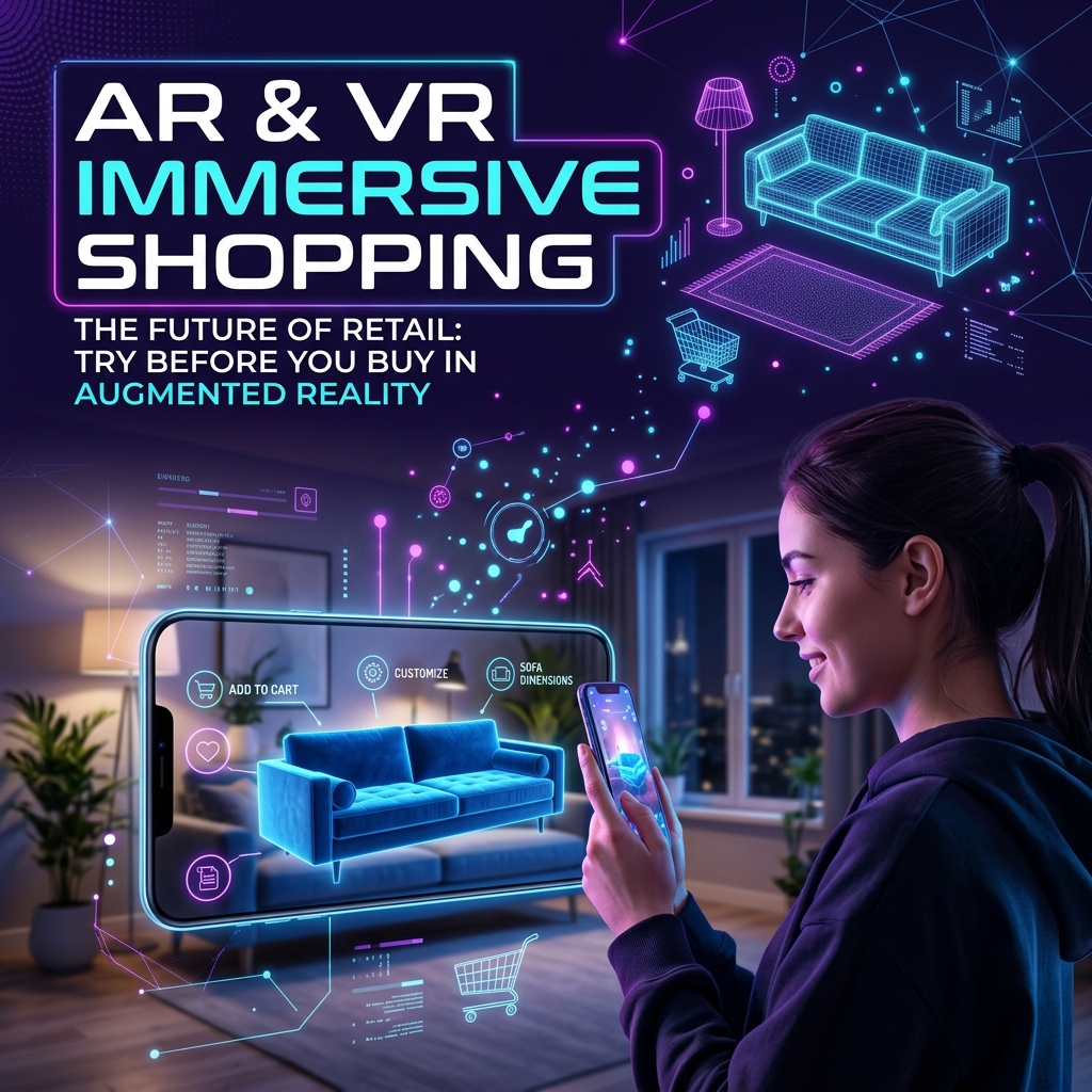 AR & VR Shopping on Shopify: How Immersive Commerce Is Reducing Returns by 40%