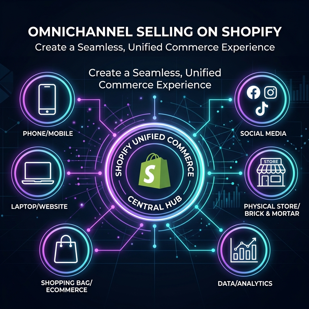 Omnichannel Selling on Shopify: How to Unify Your Online, Social & Retail Channels