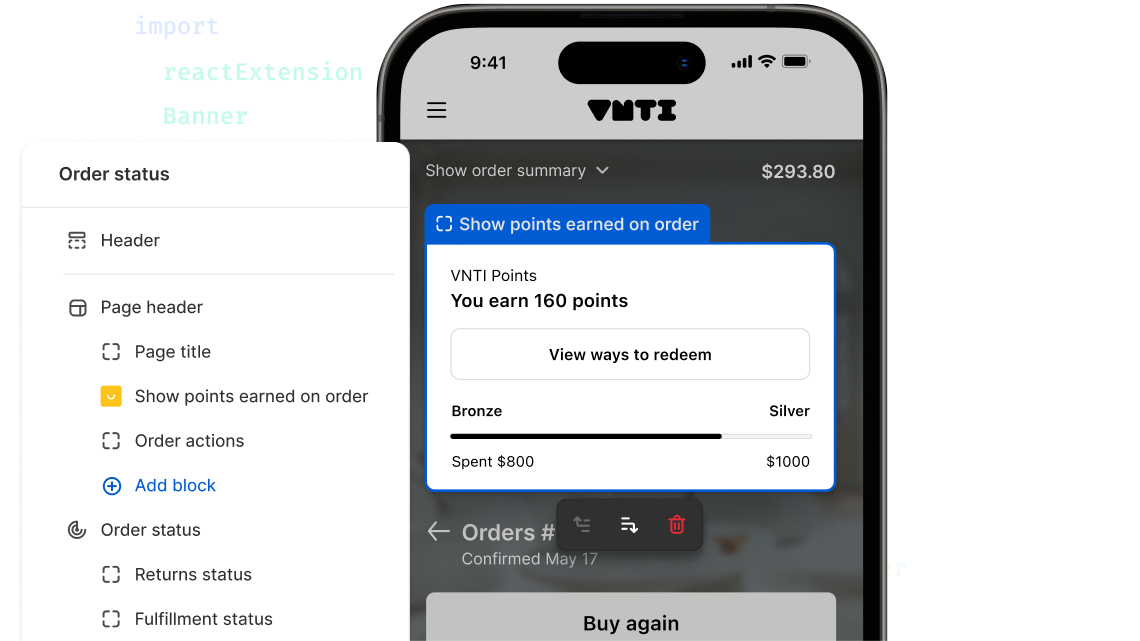 Shopify Service Dashboard