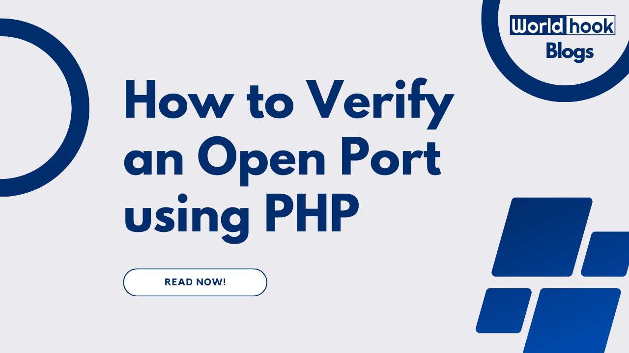 How to Check if a Port is Open using PHP | Simple Port Checker Script